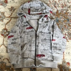 Carters truck sweater